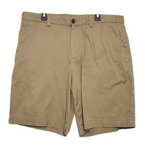 Banana Republic Khaki Aiden Slim Fit 9" Short Size 33